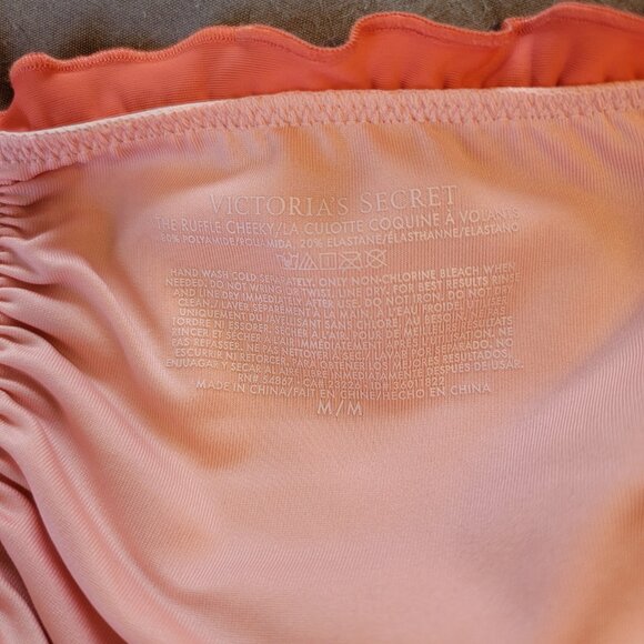 VS Swim "The Ruffle Cheeky" Bikini Set in Neon Nectar - Picture 8 of 9